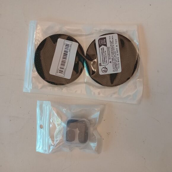 🆕🚘Car Coasters & Tire Cap Bling Set - Black Rhinestones - Picture 2 of 8